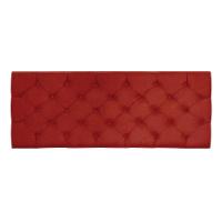 Cabeceira Painel Capitonê Queen 1,60m Jade Suede Vermelho - 9