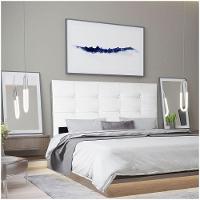 Cabeceira Queen 1,60m Roma Corano Branco - Pallazio - 4