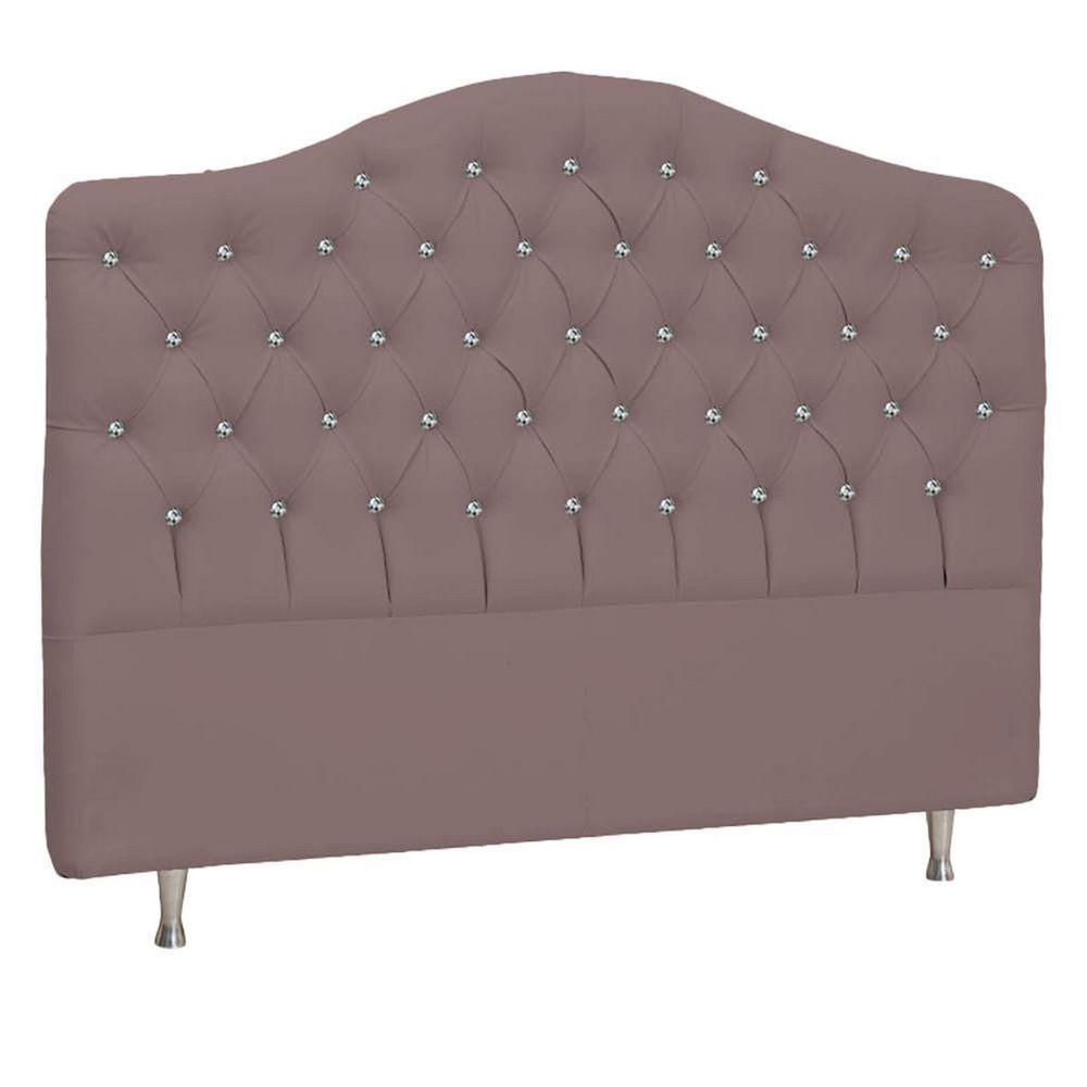 Cabeceira Queen Florence P04 160 Cm Suede Rosê Tca 949 - 1