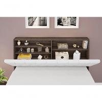 Cabeceira Box Queen 1,58 Chocolate Com Painel Class Branco - 3