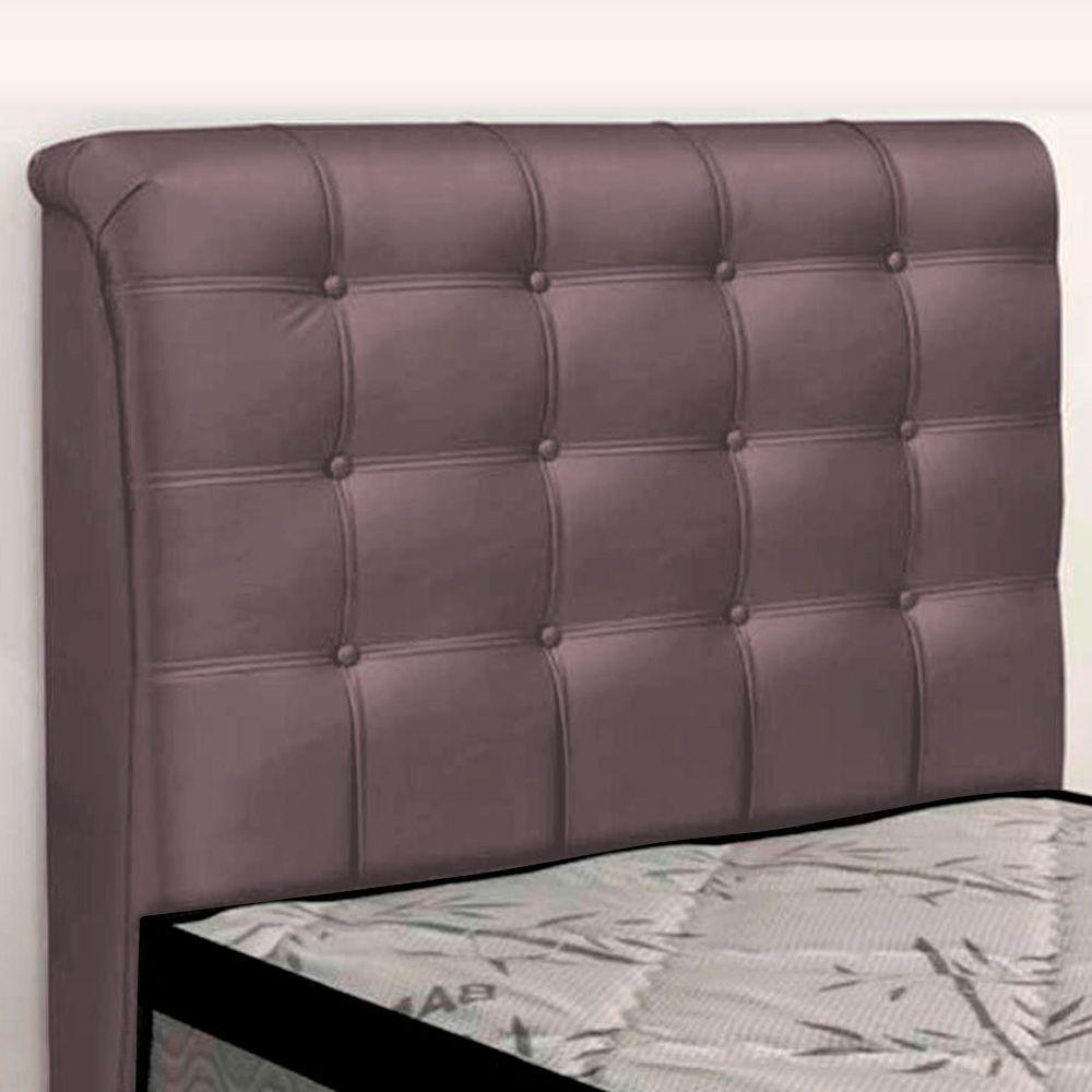 Cabeceira Cama Box Solteiro Ciara 90cm Botonê Com Frame Veludo Rosê - 6