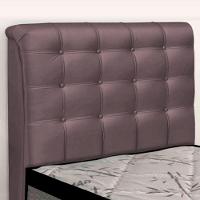 Cabeceira Cama Box Solteiro Ciara 90cm Botonê Com Frame Veludo Rosê - 8