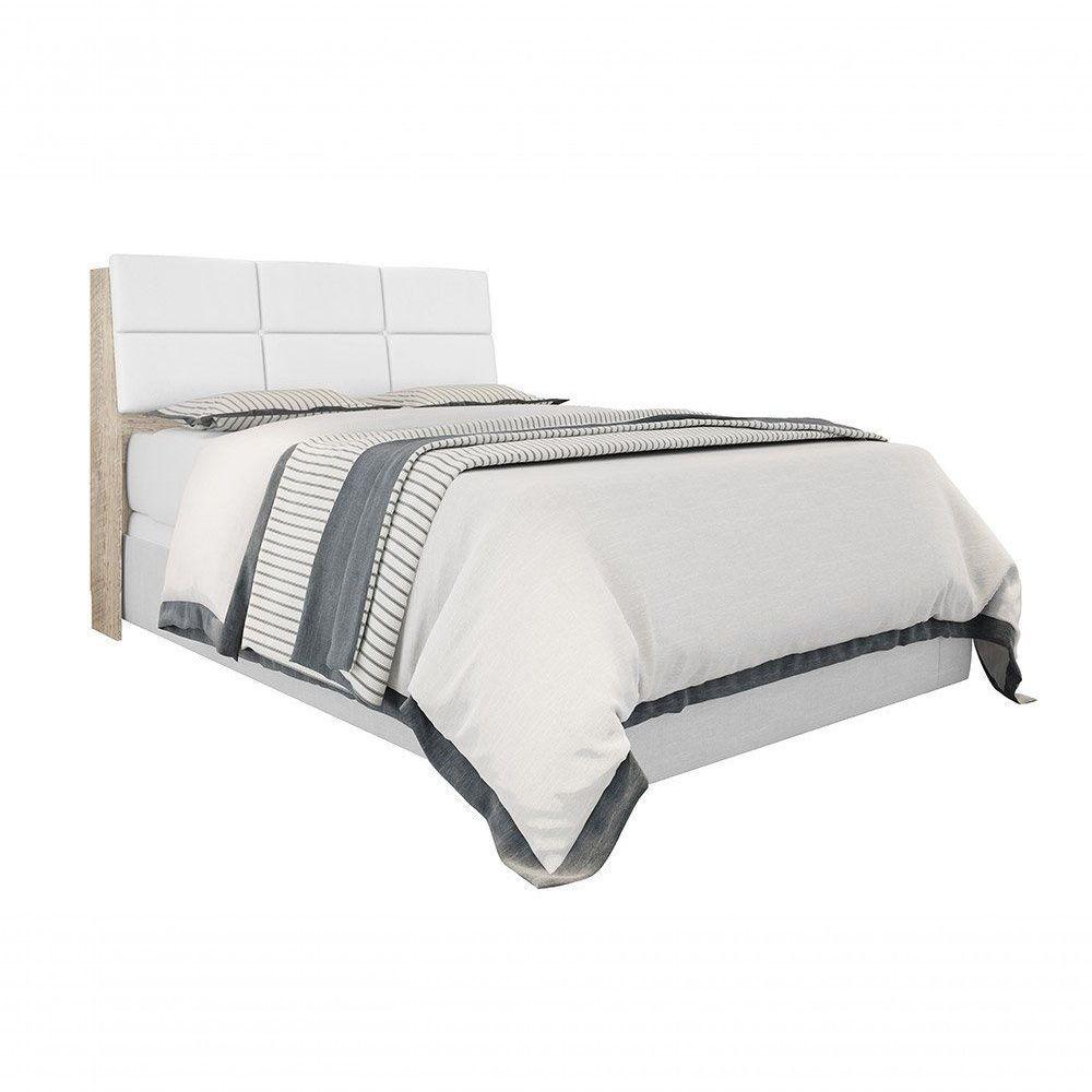 Cabeceira Box Queen 1,58 Amarula Com Painel Class Branco - 4