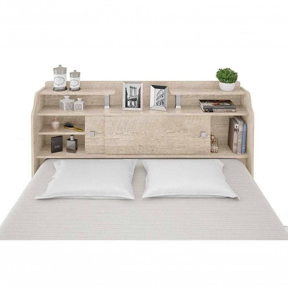 Cabeceira Box Queen 1,58cm Elisa Amarula Framar Móveis - 6