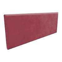 Cabeceira Clean Casal 140cm Suede Rose - 1