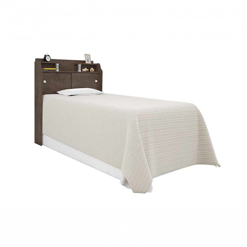 Cabeceira Box Solteiro 0,88cm Elisa Chocolate - 3