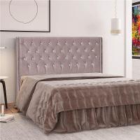 Cabeceira Solteiro Tóquio P04 98 Cm Suede Rosê - 6