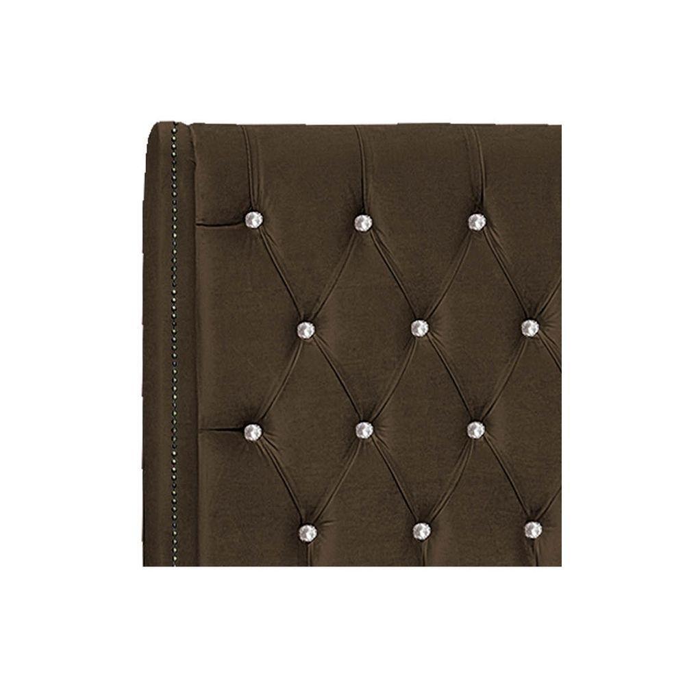 Cabeceira Solteiro Tóquio P04 98 Cm Suede Marrom - 3