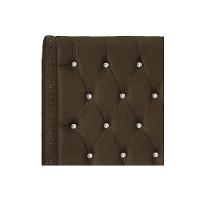 Cabeceira Solteiro Tóquio P04 98 Cm Suede Marrom - 3