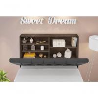 Cabeceira Box Solteiro 0,88 Isis Chocolate Com Painel Class - 3