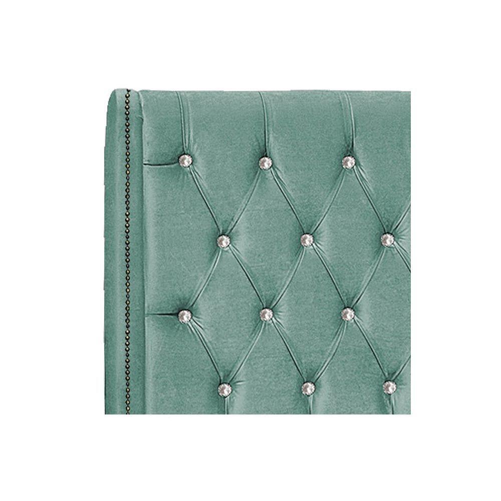 Cabeceira Solteiro Tóquio P04 98 Cm Suede Turquesa - 3