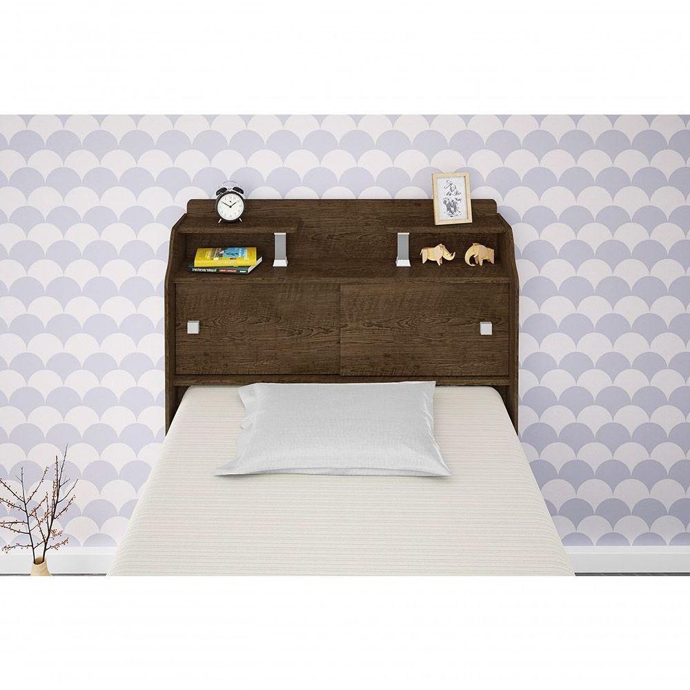 Cabeceira Box Solteiro 0,88cm Elisa Malbec Framar Móveis - 6