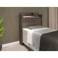 Cabeceira Box Solteiro Thayna Chocolate 88cm Framar Móveis - 1