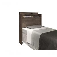 Cabeceira Box Solteiro Thayna Chocolate 88cm Framar Móveis - 3