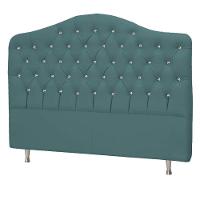 Cabeceira Queen Florence P04 160 Cm Turquesa Tca 946
