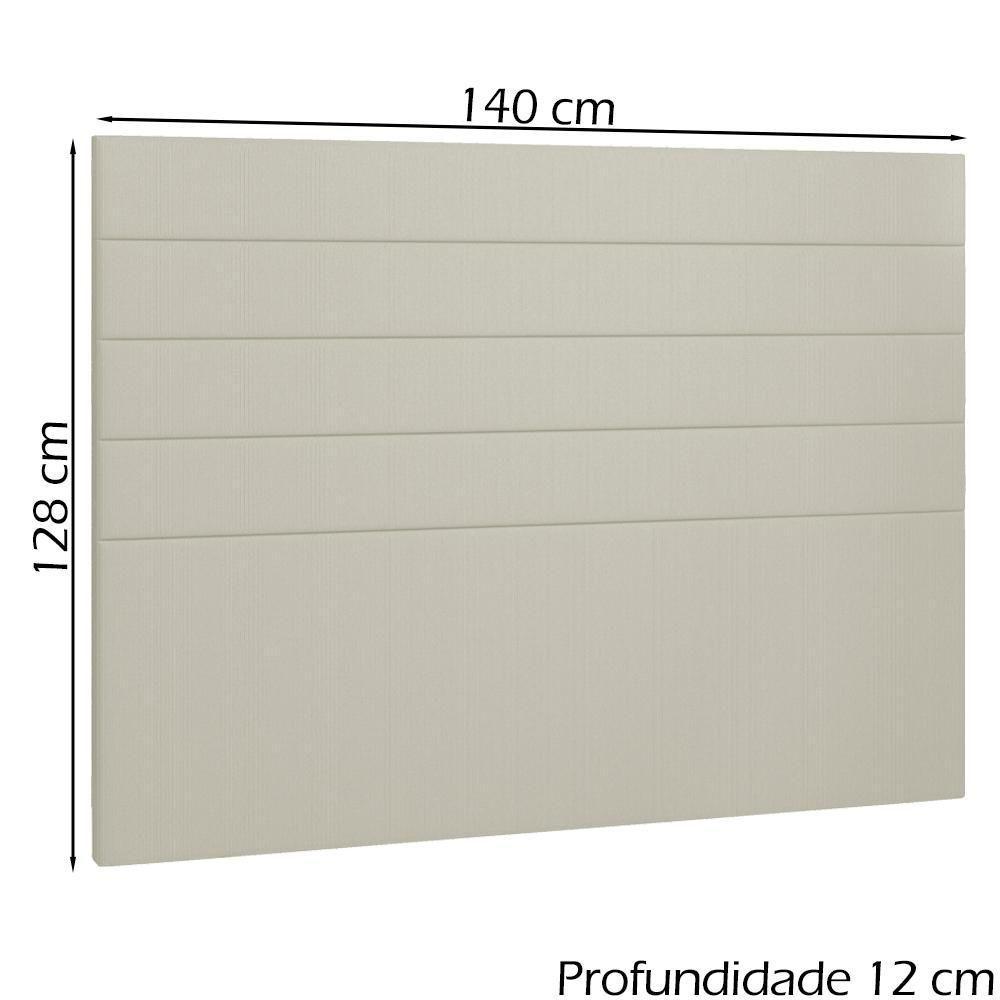 Cabeceira Casal 140 Cm Lisben Linho Sl 76 Peer Sl 76 - 8