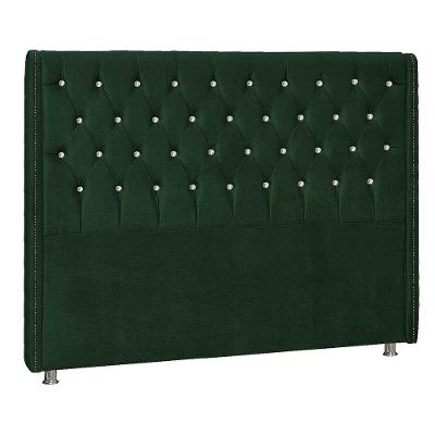 Cabeceira Solteiro Tóquio P04 98 Cm Suede Verde Tca 947