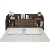 Cabeceira Box Queen 1,58cm Elisa Chocolate Framar Móveis - 5