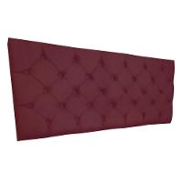 Cabeceira Painel Capitonê Queen 1,60m Jade Suede Marsala - 3