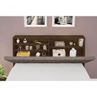 Cabeceira Box Casal 1,38 Isis Malbec Com Capitonê Capuccino - 3