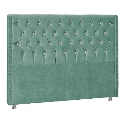 Cabeceira Solteiro Tóquio P04 90 Cm Suede Turquesa Tca 946
