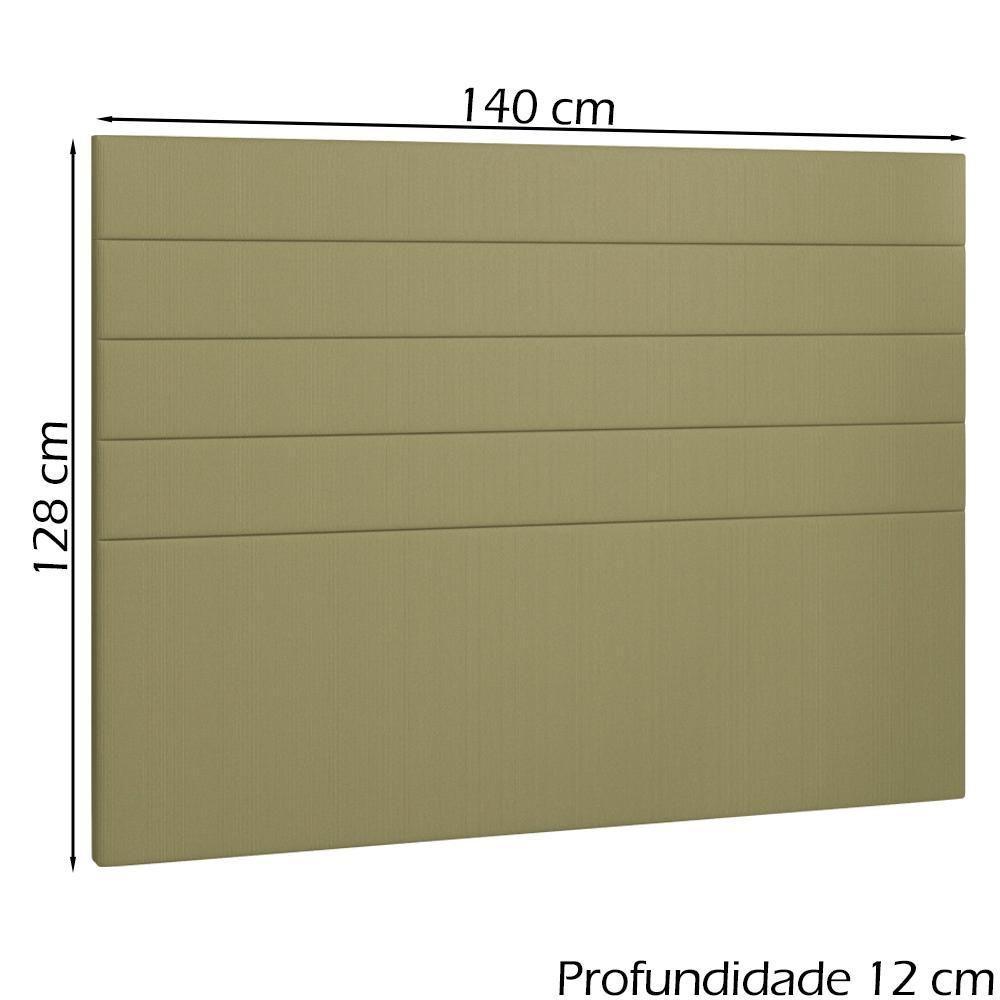 Cabeceira Casal 140 Cm Lisben Linho Sl 75 Peer Sl 75 - 4