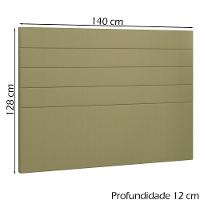 Cabeceira Casal 140 Cm Lisben Linho Sl 75 Peer Sl 75