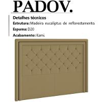 Cabeceira Casal 140 Cm Padov Veludo Sl 945 Peer Sl 945 - 5