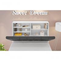 Cabeceira Box Solteiro 0,88 Isis Branco Com Painel Class - 3