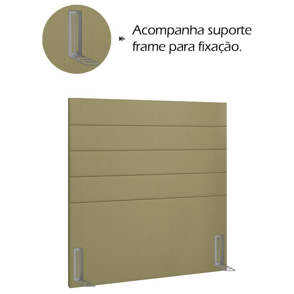 Cabeceira Solteiro 90 Cm Lisben Linho Sl 75 Peer Sl 75 - 6