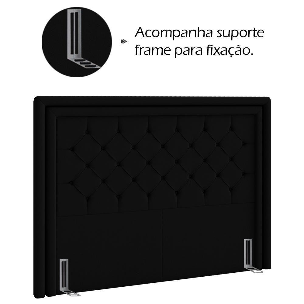 Cabeceira Casal 140 Cm Padov Veludo Sl 944 Peer Sl 944 - 3