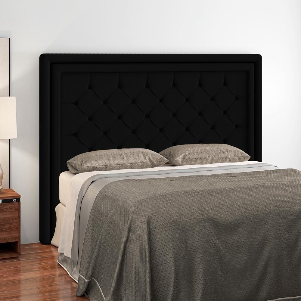 Cabeceira Casal 140 Cm Padov Veludo Sl 944 Peer Sl 944 - 6