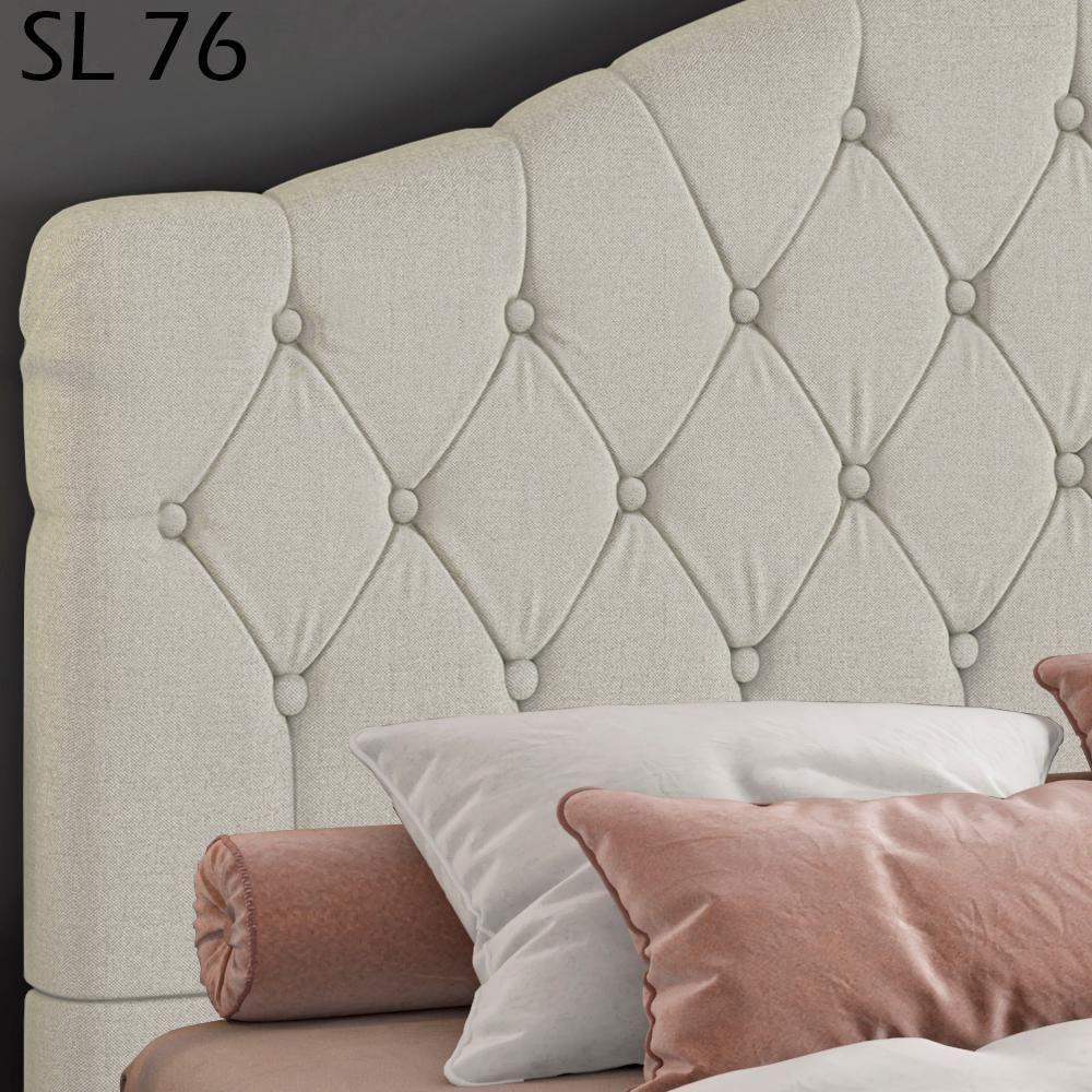 Cabeceira Solteiro 90 Cm Room Linho Sl 76 Peer Sl 76 - 6