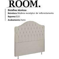 Cabeceira Solteiro 90 Cm Room Linho Sl 76 Peer Sl 76 - 7