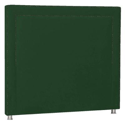 Cabeceira Solteiro Moscou P04 90 Cm Suede Verde