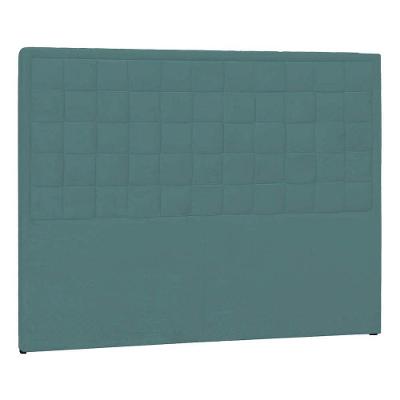 Cabeceira Solteiro Palermo P04 90 Cm Suede Turquesa Tca 946