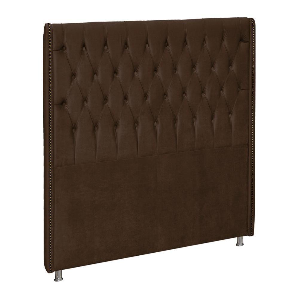 Cabeceira Solteiro 90 Cm Firezz Veludo Sl 942 Peer Sl 942 - 1