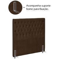 Cabeceira Solteiro 90 Cm Firezz Veludo Sl 942 Peer Sl 942 - 12