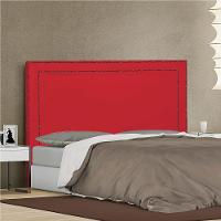 Cabeceira Queen Moscou P04 160 Cm Suede Vermelho Tca 53 - 6