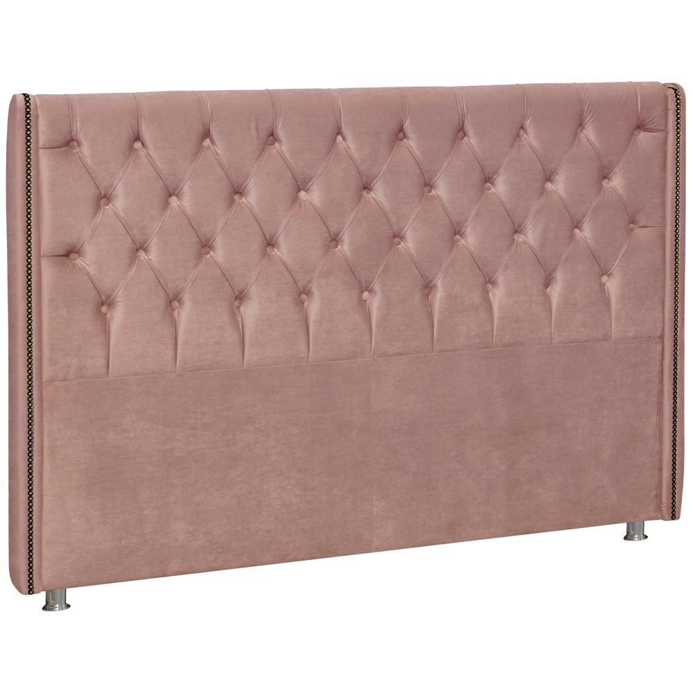Cabeceira Queen 160 Cm Firezz Veludo Sl 949 Peer Sl 949 - 1