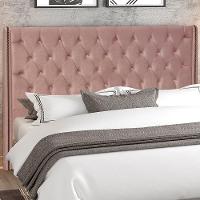 Cabeceira Queen 160 Cm Firezz Veludo Sl 949 Peer Sl 949 - 5