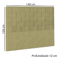 Cabeceira Casal 140 Cm Priss Linho Sl 75 Peer Sl 75 - 6