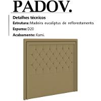 Cabeceira Solteiro 90 Cm Padov Veludo Sl 945 Peer Sl 945 - 8