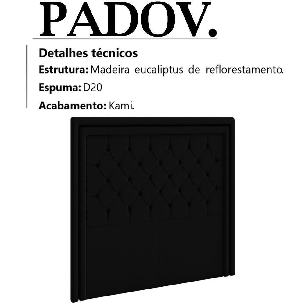Cabeceira Solteiro 90 Cm Padov Veludo Sl 944 Peer Sl 944 - 6