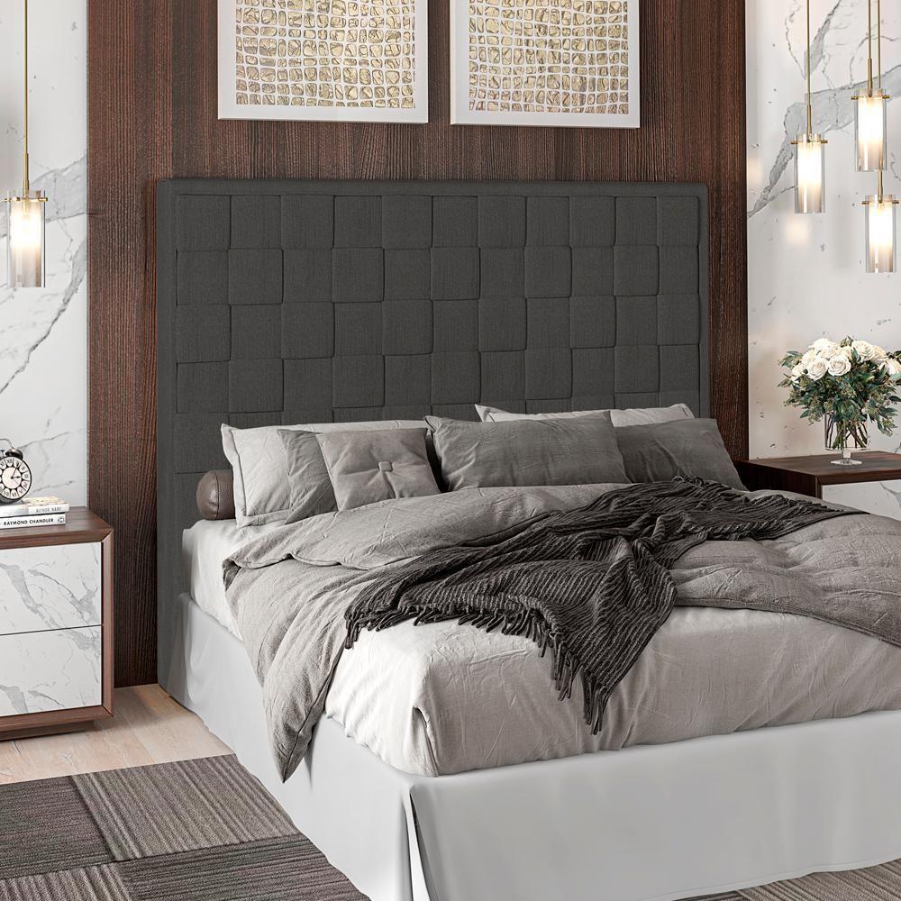 Cabeceira Casal 140 Cm Priss Linho Sl 74 Peer Sl 74 - 7