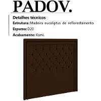 Cabeceira Solteiro 90 Cm Padov Veludo Sl 942 Peer Sl 942