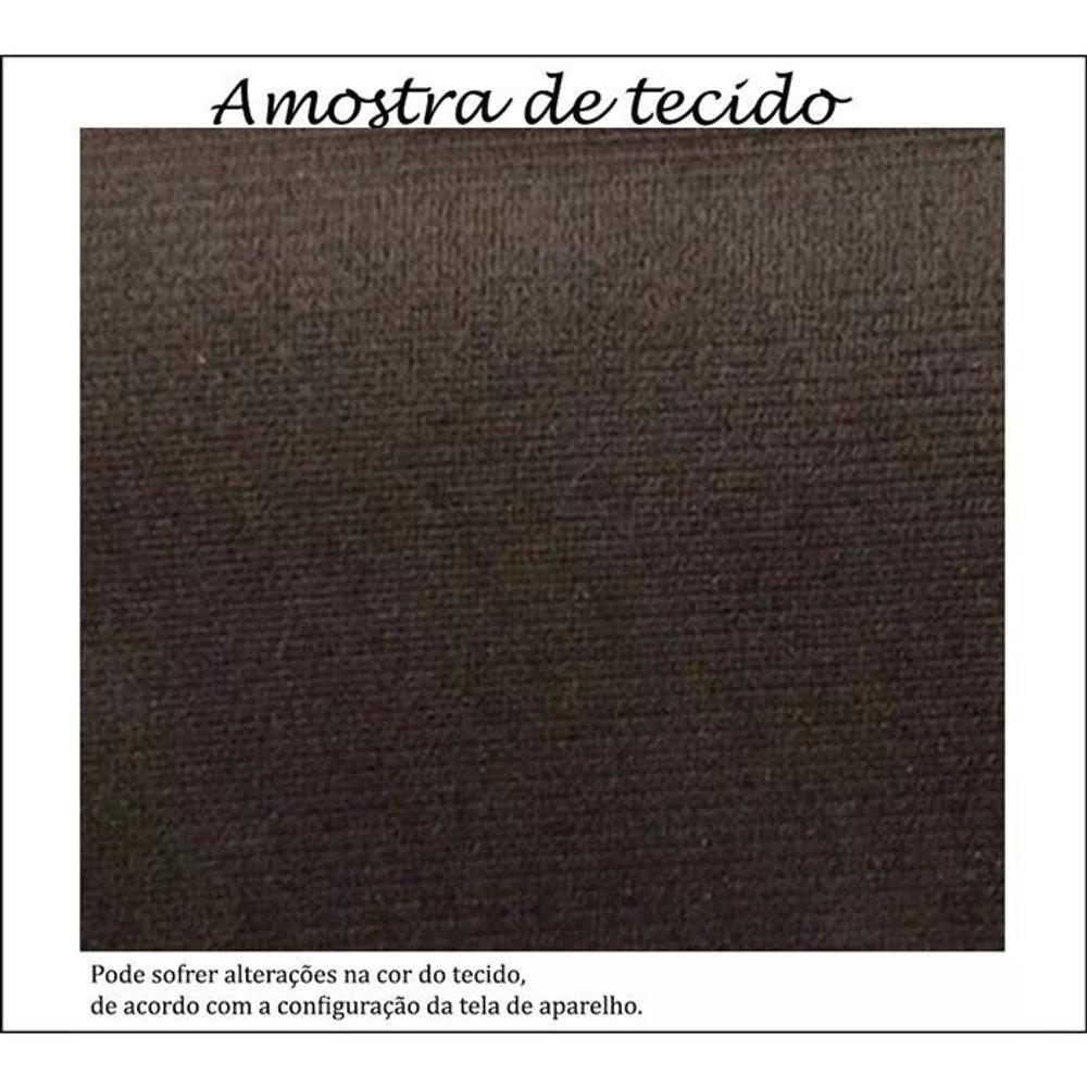 Cabeceira Queen 160cm Isis Suede Chocolate - 4