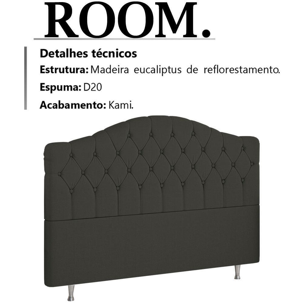 Cabeceira Queen 160 Cm Room Linho Sl 74 Peer Sl 74 - 6