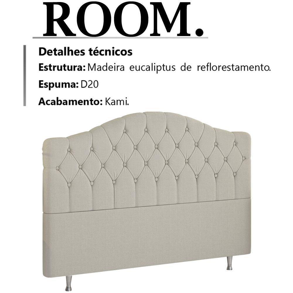 Cabeceira Queen 160 Cm Room Linho Sl 76 Peer Sl 76 - 7