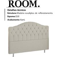 Cabeceira Queen 160 Cm Room Linho Sl 76 Peer Sl 76 - 7